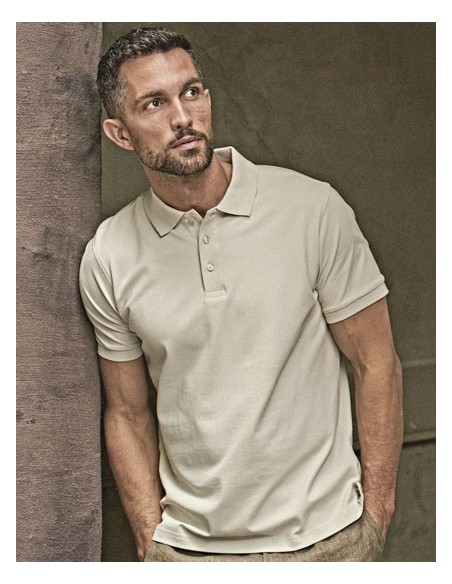 TEE-1405-Mens Luxury Stretch Polo 2